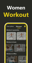 Woman Workout - Android App Source Code Screenshot 3