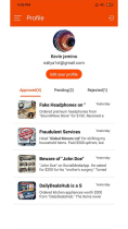 ScamTracker  Android App with Admin panel Screenshot 3