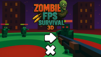 Zombie FPS Survival 3D - Arcade Mobile Unity Game Screenshot 1