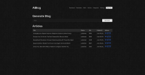 AIBlog - PHP Script Screenshot 7
